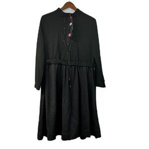 Madison & Park woman’s black NWT luella midi sparkle fit & flair dress casual